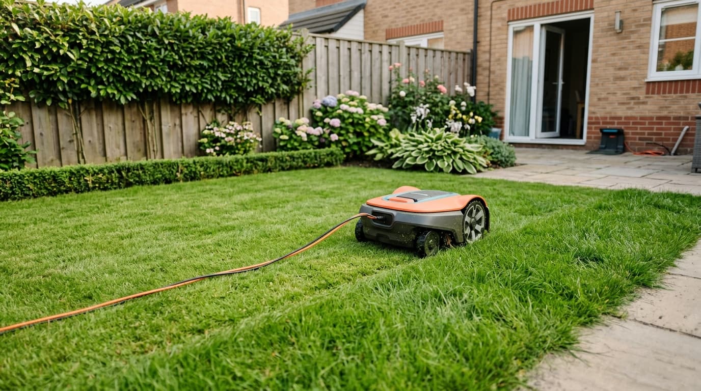 Bosch Indego XS 300 vs Worx Landroid M500 WR141E : quel robot tondeuse filaire pour petit jardin en 2026 ?